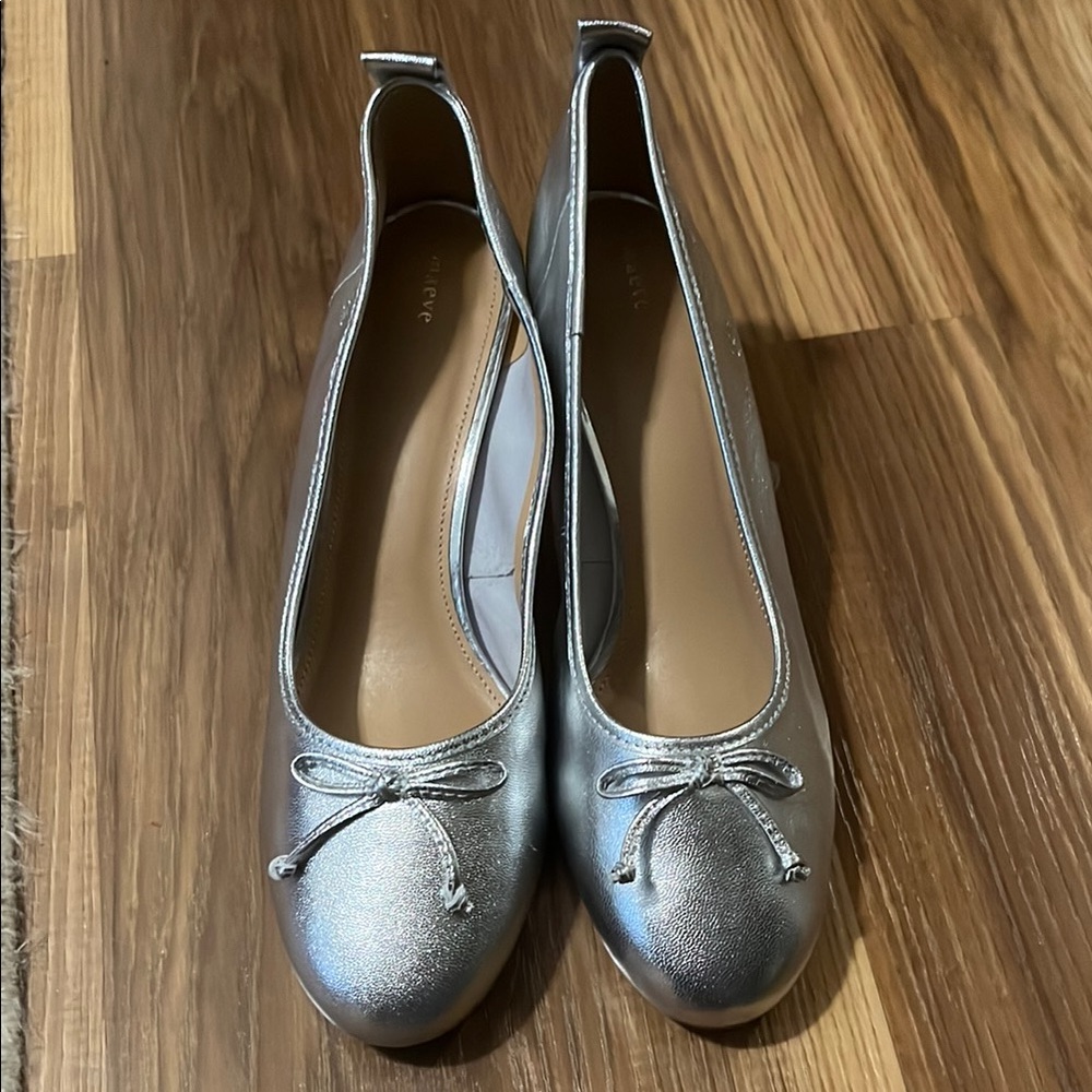 Maeve Silver Heels with Elegant Design